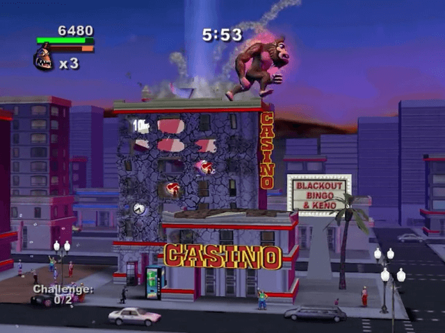 Rampage Total Destruction screenshot 4 for Gamecube